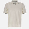 KANGRA Polo in cotone WHITE Uomo 