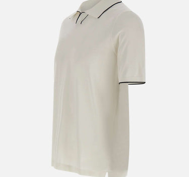 KANGRA Polo in cotone WHITE Uomo 