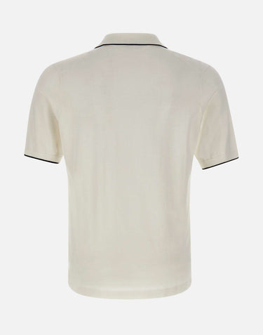 KANGRA Polo in cotone WHITE Uomo 