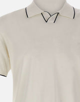 KANGRA Polo in cotone WHITE Uomo 