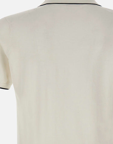 KANGRA Polo in cotone WHITE Uomo 