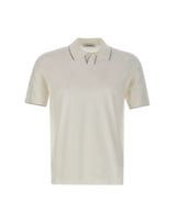 KANGRA Polo in cotone WHITE Uomo 