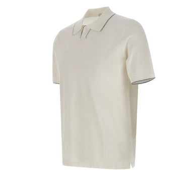 KANGRA Polo in cotone WHITE Uomo 