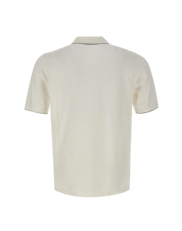 KANGRA Polo in cotone WHITE Uomo 