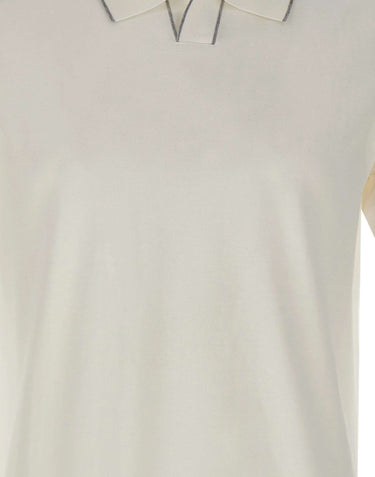 KANGRA Polo in cotone WHITE Uomo 