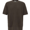 KANGRA Maglia girocollo in cotone punto alverare BROWN Uomo 