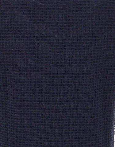 KANGRA Polo in cotone punto alveare BLUE Uomo 