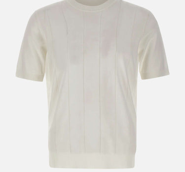 KANGRA Maglia a maniche corte in cotone WHITE Uomo 