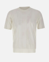KANGRA Maglia a maniche corte in cotone WHITE Uomo 