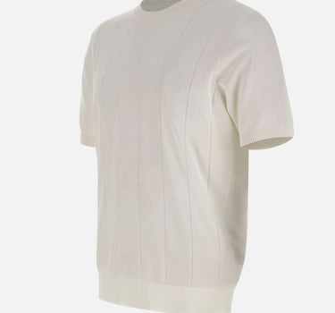 KANGRA Maglia a maniche corte in cotone WHITE Uomo 