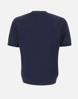 KANGRA Maglia a maniche corte in cotone BLUE Uomo 