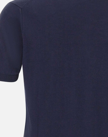 KANGRA Maglia a maniche corte in cotone BLUE Uomo 
