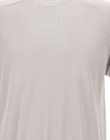 KANGRA Maglia a maniche corte in seta e cashmere GREY Uomo 