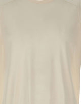 KANGRA Maglia a maniche corte in seta e cashmere WHITE Uomo 
