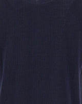 KANGRA Polo con treccine e mezza zip BLUE Uomo 