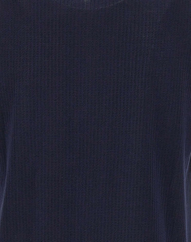 KANGRA Polo con treccine e mezza zip BLUE Uomo 