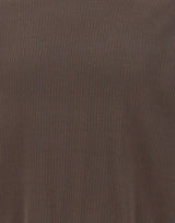 KANGRA Maglia in cotone con treccine BROWN Uomo 