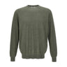 KANGRA Maglia girocollo in cotone GREEN Uomo 
