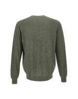 KANGRA Maglia girocollo in cotone GREEN Uomo 