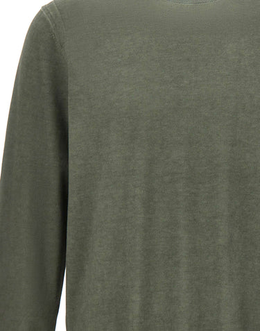 KANGRA Maglia girocollo in cotone GREEN Uomo 