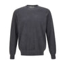 KANGRA Maglia girocollo in cotone BLUE Uomo 