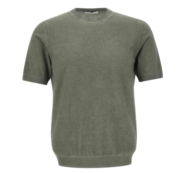 KANGRA Maglia a maniche corte in cotone GREEN Uomo 