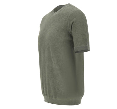 KANGRA Maglia a maniche corte in cotone GREEN Uomo 