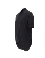 KANGRA Polo in cotone BLACK Uomo 