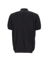 KANGRA Polo in cotone BLACK Uomo 