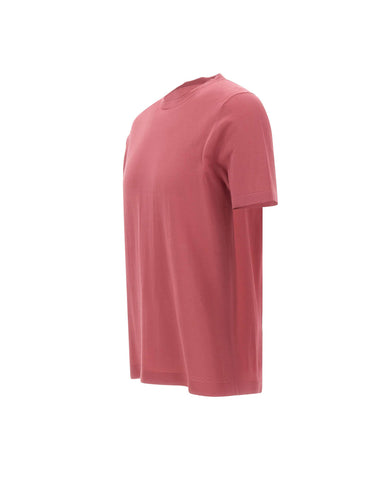 KANGRA Maglia a maniche corte in cotone RED Uomo 