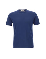 KANGRA Maglia a maniche corte in cotone BLUE Uomo 