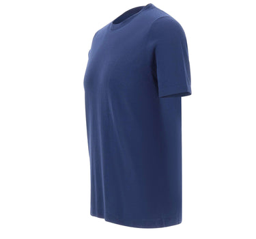 KANGRA Maglia a maniche corte in cotone BLUE Uomo 