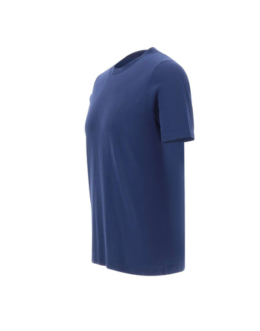 KANGRA Maglia a maniche corte in cotone BLUE Uomo 