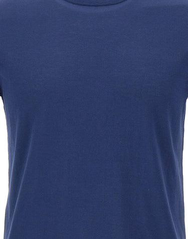 KANGRA Maglia a maniche corte in cotone BLUE Uomo 