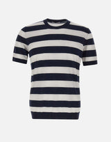 Maglia in cotone a righe 303321 038 KANGRA 