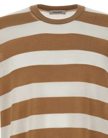 KANGRA Maglia in cotone a righe MULTICOLOR Uomo 