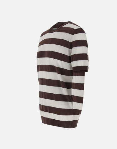 KANGRA Maglia in cotone a righe MULTICOLOR Uomo 