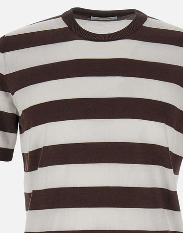 KANGRA Maglia in cotone a righe MULTICOLOR Uomo 