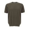 KANGRA Maglia in cotone a maniche corte GREEN Uomo 