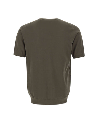 KANGRA Maglia in cotone a maniche corte GREEN Uomo 