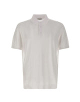 KANGRA Polo in cotone WHITE Uomo 