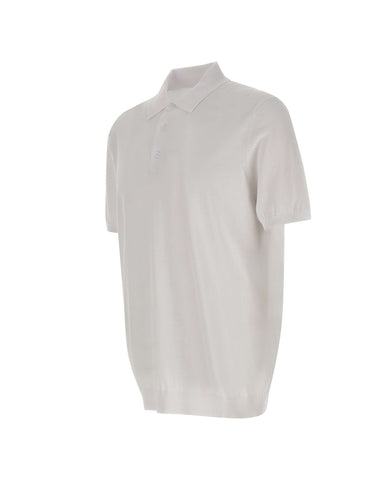 KANGRA Polo in cotone WHITE Uomo 