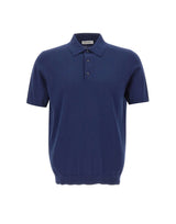 KANGRA Polo in cotone BLUE Uomo 