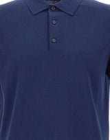 KANGRA Polo in cotone BLUE Uomo 
