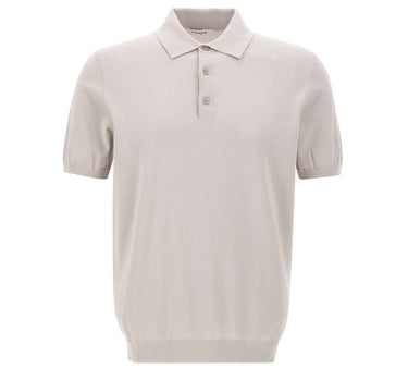 KANGRA Polo in cotone GREY Uomo 