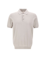 KANGRA Polo in cotone GREY Uomo 