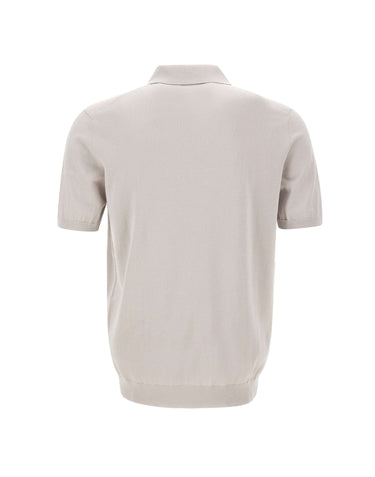 KANGRA Polo in cotone GREY Uomo 