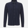 KANGRA Camicia in jersey piquet BLUE Uomo 