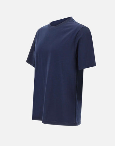 KANGRA T-shirt in misto cotone e modal BLUE Uomo 