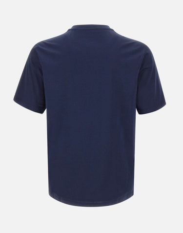 KANGRA T-shirt in misto cotone e modal BLUE Uomo 